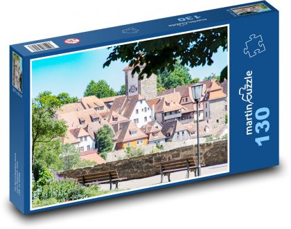 Rothenburg - Německo - puzzle 130 dílků