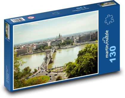 Budapest - Brücke - Puzzle - 130 Teile