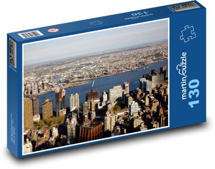 New York - Empire State Building - Puzzle - 130 Teile