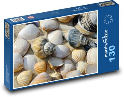 Shellfish from the sea - Puzzle 130 pieces, size 28.7x20 cm 