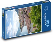 Limone sul Garda - Itálie Puzzle 130 dílků - 28,7 x 20 cm