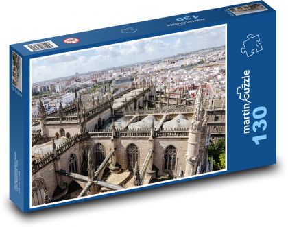 Španielsko - Andalúzia - Puzzle 130 dielikov, rozmer 28,7x20 cm 