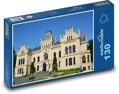 Zamek Evenburg - Niemcy - Puzzle 130 elementów, rozmiar 28,7x20 cm