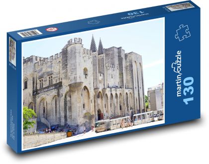 Papal Palace - France - Puzzle 130 pieces, size 28.7x20 cm 