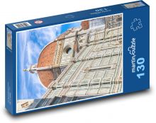 Włochy - wieża Puzzle 130 elementów - 28,7x20 cm