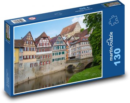 Schwäbisch Hall - Niemcy - Puzzle 130 elementów, rozmiar 28,7x20 cm
