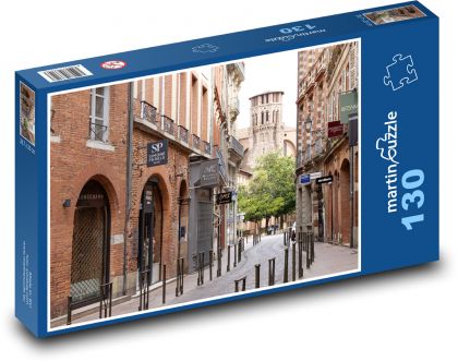 Francúzsko - Toulouse - Puzzle 130 dielikov, rozmer 28,7x20 cm 