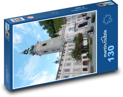 Salzburg - Kostol - Puzzle 130 dielikov, rozmer 28,7x20 cm 