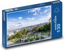 Paříž - Montmartre Puzzle 130 dílků - 28,7 x 20 cm