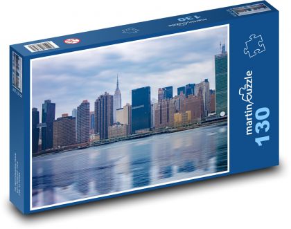 New York Buildings - Puzzle 130 dielikov, rozmer 28,7x20 cm 