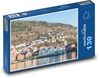 Bergen - Norwegen - Puzzle - 130 Teile