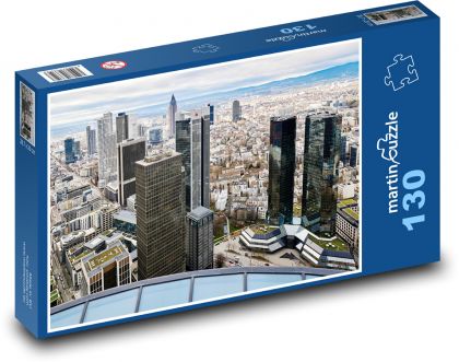 Frankfurt - Nemecko - Puzzle 130 dielikov, rozmer 28,7x20 cm 