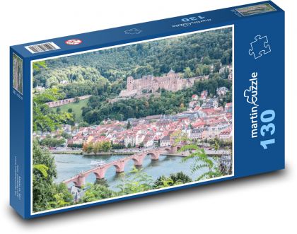 Heidelberger - Nemecko - Puzzle 130 dielikov, rozmer 28,7x20 cm 