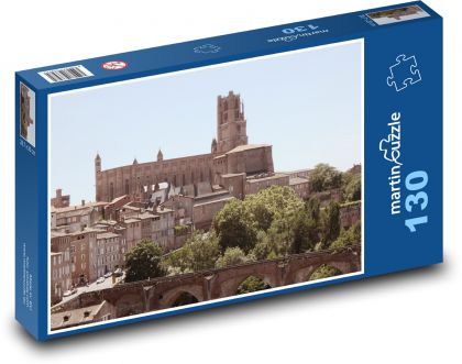Occitanie - France - Puzzle 130 pieces, size 28.7x20 cm 