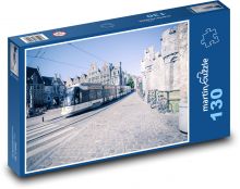 Električka - Gent, Belgicko Puzzle 130 dielikov - 28,7 x 20 cm 