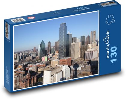 Dallas - Texas - Puzzle - 130 Teile
