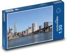 Nowy Jork - drapacze chmur Puzzle 130 elementów - 28,7x20 cm