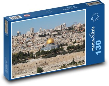 Al-Aqsa Mosque, Jerusalem - Puzzle 130 pieces, size 28.7x20 cm 