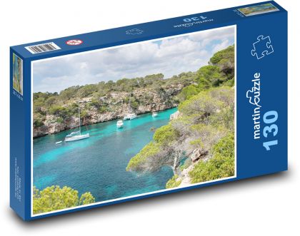 Zatoka Majorska - Puzzle 130 elementów, rozmiar 28,7x20 cm