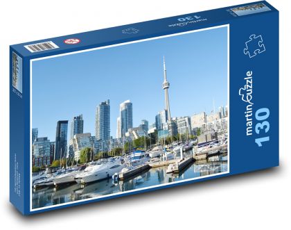 Toronto, Canada - Puzzle 130 pieces, size 28.7x20 cm 