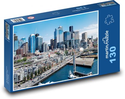 Washington - Seattle - puzzle 130 dílků