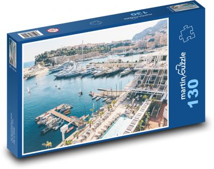 Boat - Yacht - Puzzle 130 pieces, size 28.7x20 cm 