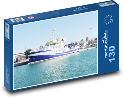 Cádiz - loď, Španielsko - Puzzle 130 dielikov, rozmer 28,7x20 cm 