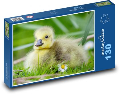 Hus - mláďa - Puzzle 130 dielikov, rozmer 28,7x20 cm 