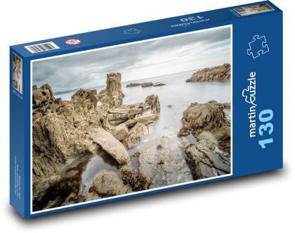 Prímorská krajina - Puzzle 130 dielikov, rozmer 28,7x20 cm 