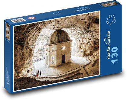 Temple in the Mountain - Puzzle 130 pieces, size 28.7x20 cm 