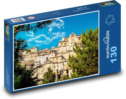 Itálie - historický dům - puzzle 130 dílků