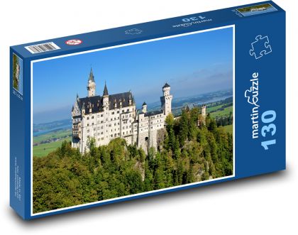 Neuschwanstein Castle - Puzzle 130 pieces, size 28.7x20 cm 