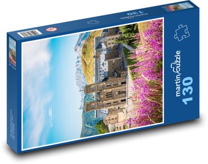Shrine of Notre-Dame de la Salette, France - Puzzle 130 pieces, size 28.7x20 cm 