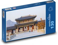 Královský palác - Korejská republika Puzzle 130 dílků - 28,7 x 20 cm