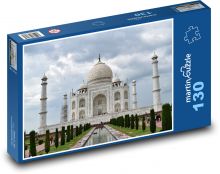 Tádž Mahal - Agra, India Puzzle 130 dielikov - 28,7 x 20 cm 