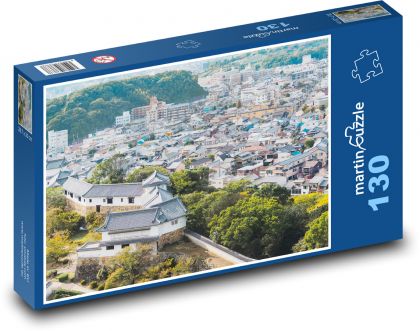 Himeji - Japonia - Puzzle 130 elementów, rozmiar 28,7x20 cm
