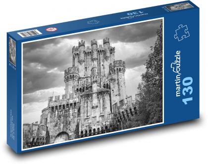 Hrad Butrón - Puzzle 130 dielikov, rozmer 28,7x20 cm 