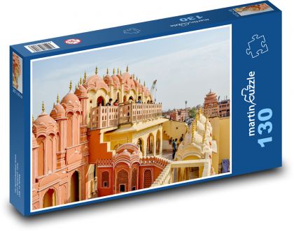 Jaipur - Rajasthan, India - Puzzle 130 dielikov, rozmer 28,7x20 cm 