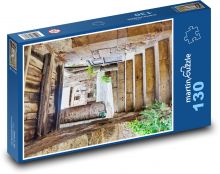 Dlážděná ulice Puzzle 130 dílků - 28,7 x 20 cm