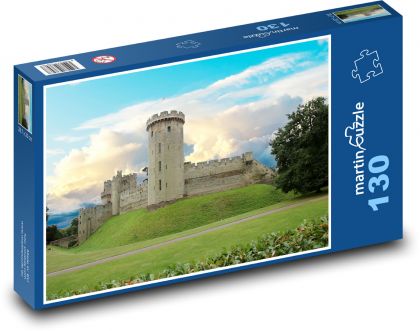 Warwick - Fortress, England - Puzzle 130 pieces, size 28.7x20 cm 