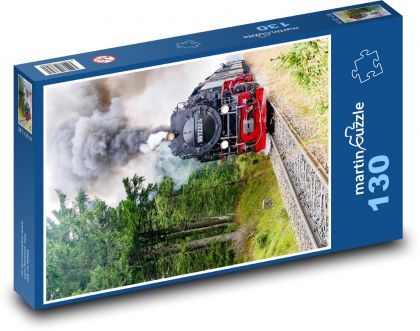 Dampfzug - Puzzle - 130 Teile