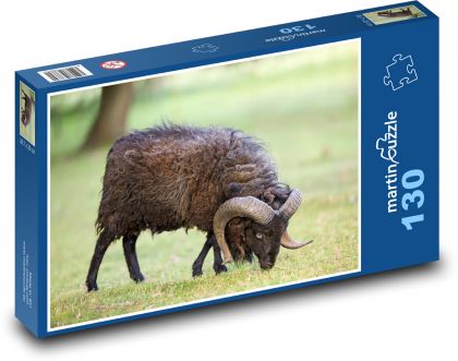 Owls - Puzzle 130 pieces, size 28.7x20 cm 