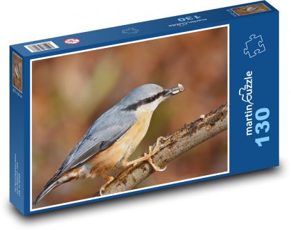 Brhlík - pták - puzzle 130 dílků