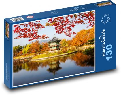 Korea - Ancient Construction - Puzzle 130 pieces, size 28.7x20 cm 