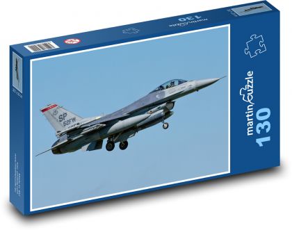 Kampfflugzeuge - F16 - Puzzle - 130 Teile