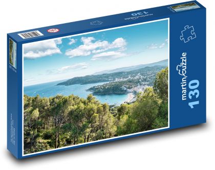 Krajina - pláž - Puzzle 130 dielikov, rozmer 28,7x20 cm 