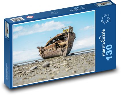 Vrak lode - Puzzle 130 dielikov, rozmer 28,7x20 cm 