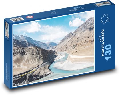 Jezero - Indie - puzzle 130 dílků