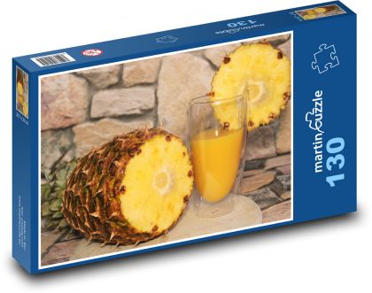 Ananás - Puzzle 130 dielikov, rozmer 28,7x20 cm 