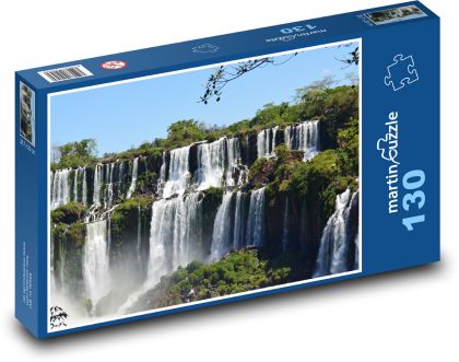 Wasserfall - Fluss - Puzzle - 130 Teile